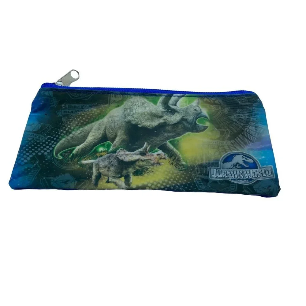Jurassic World‎ Blue Triceratops Pencil Pouch 8